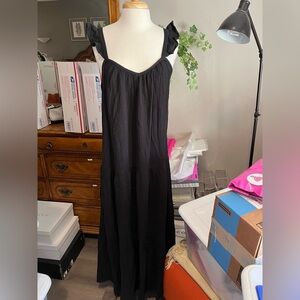 Ruffle Sleeve Dress